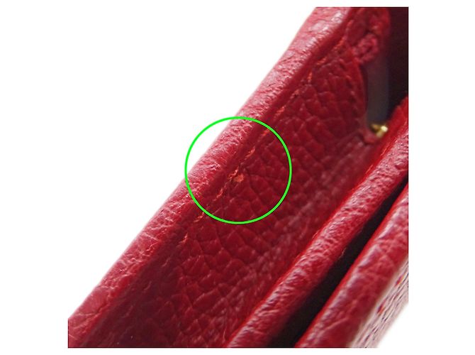 Portafoglio Bi-Fold Petite Marmont Gucci Rosso - vista 9