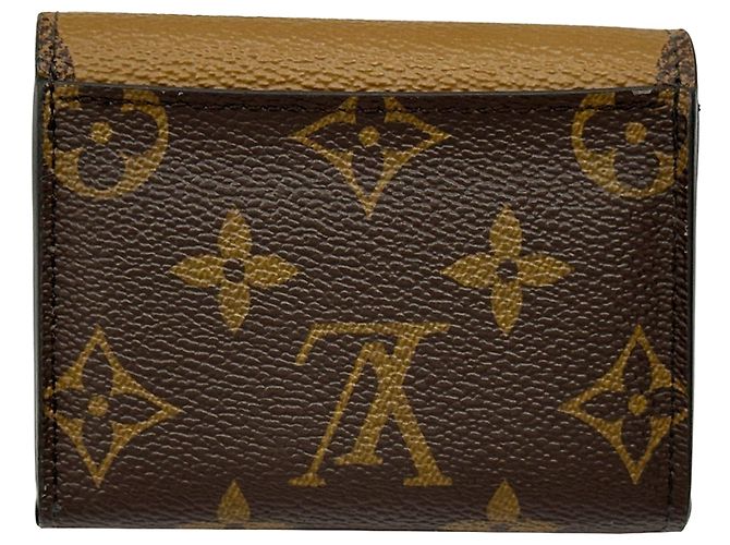 Cartera tríptico Louis Vuitton Monogram Giant Reverse Castaño Monograma - vista 2
