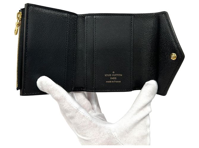 Cartera tríptico Louis Vuitton Monogram Giant Reverse Castaño Monograma - vista 4