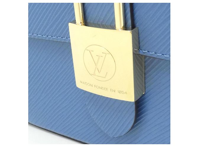 Borsa Louis Vuitton Epi Rocky BB Blu - vista 4