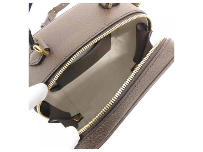 Borsa Gucci Ophidia Marrone Beige - vista 6