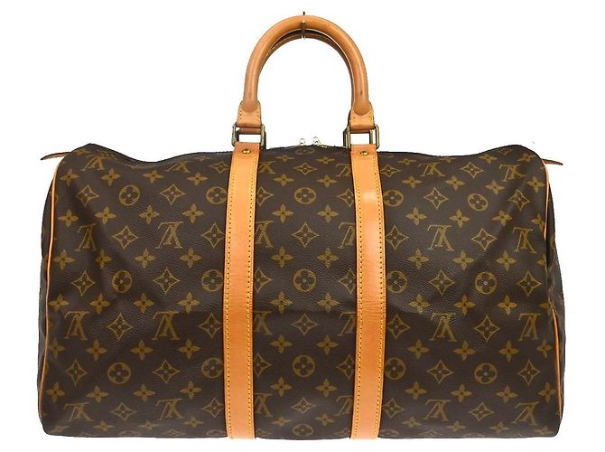 Louis Vuitton Keepall Monogram Canvas 45 Marrone - vista 2