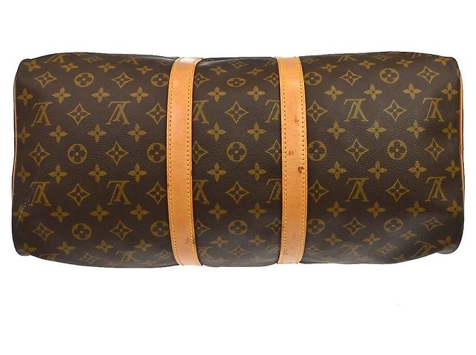Louis Vuitton Keepall Monogram Canvas 45 Marrone - vista 7