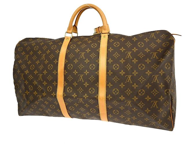 Louis Vuitton Keepall Monogram Canvas 60 Marrom - vista 2