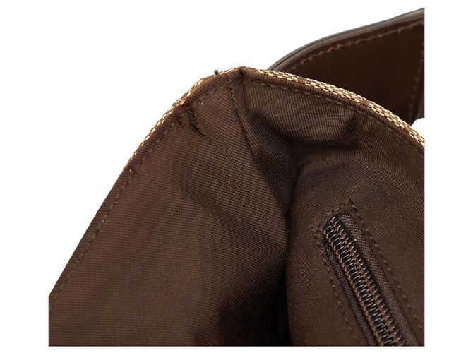 Borsa a tracolla Gucci GG Canvas Marrone Beige - vista 6