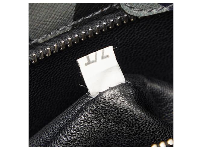 Borsa Prada Triangle Logo Plate Camouflage Marrone Nero Porpora - vista 15