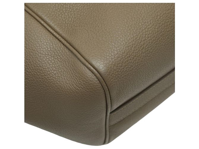 Céline Borsa cabas Celine Small Fold in pelle beige - vista 7