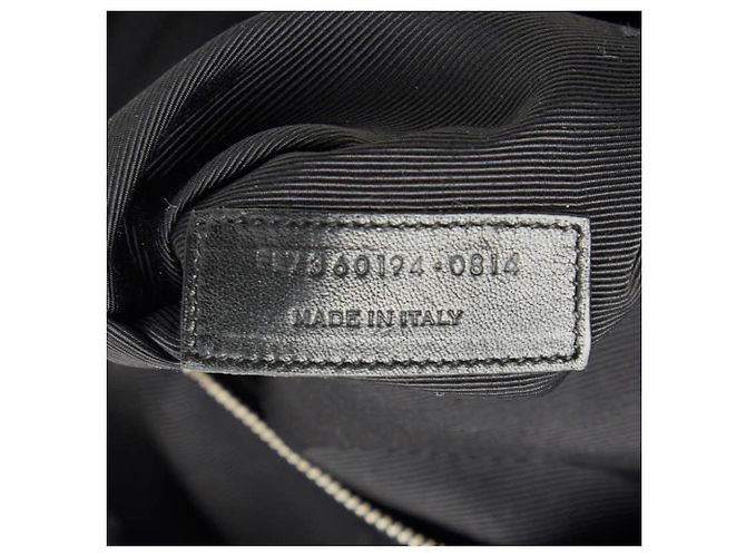 Saint Laurent Tweed Rucksack Rot - Ansicht 10