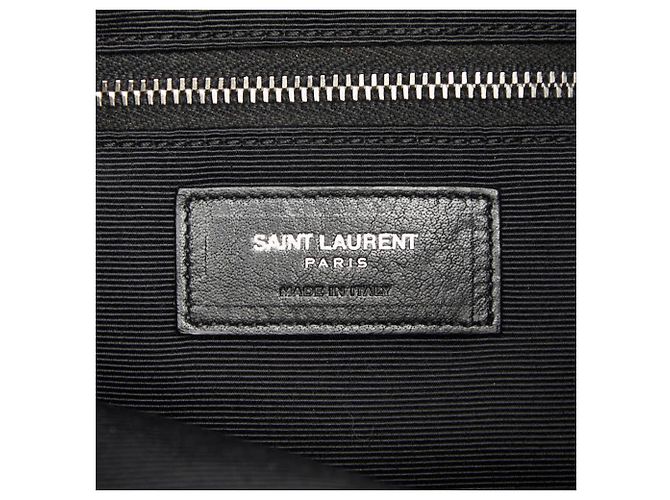 Saint Laurent Tweed Rucksack Rot - Ansicht 11