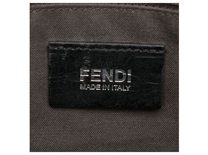 Borsa a tracolla Fendi Zucca Marrone Nero - vista 13