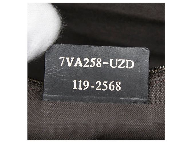 Borsa a tracolla Fendi Zucca Marrone Nero - vista 14