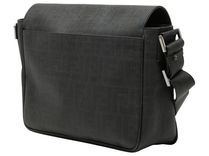 Borsa a tracolla Fendi Zucca Marrone Nero - vista 2