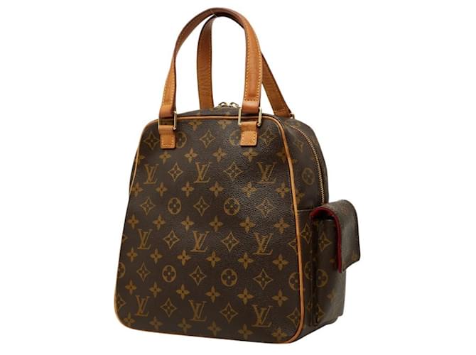 Borsa Louis Vuitton Monogram Excentri Cité Marrone - vista 2