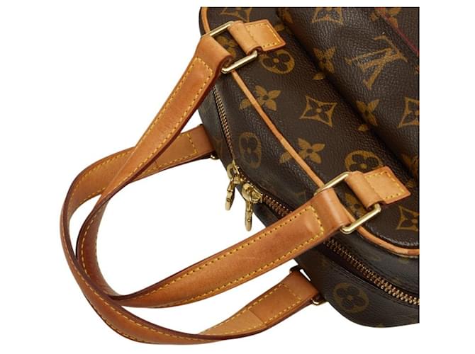 Borsa Louis Vuitton Monogram Excentri Cité Marrone - vista 8