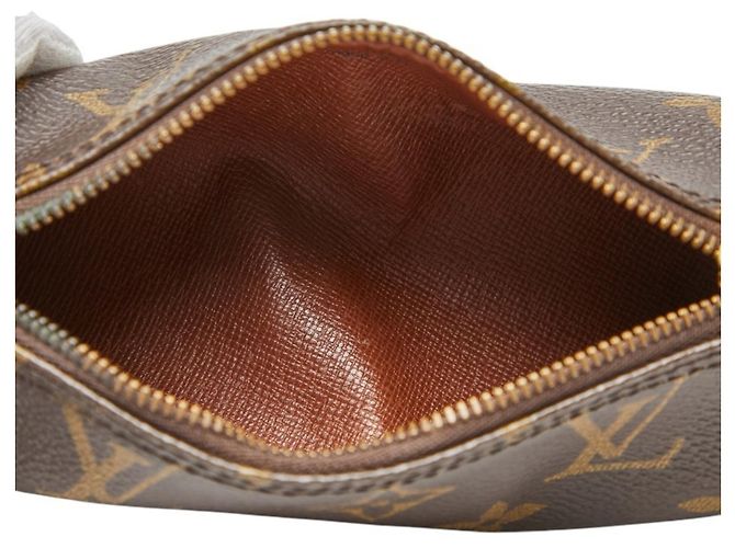 Pochette Borsa a Mano Louis Vuitton Monogram Papillon Marrone - vista 6