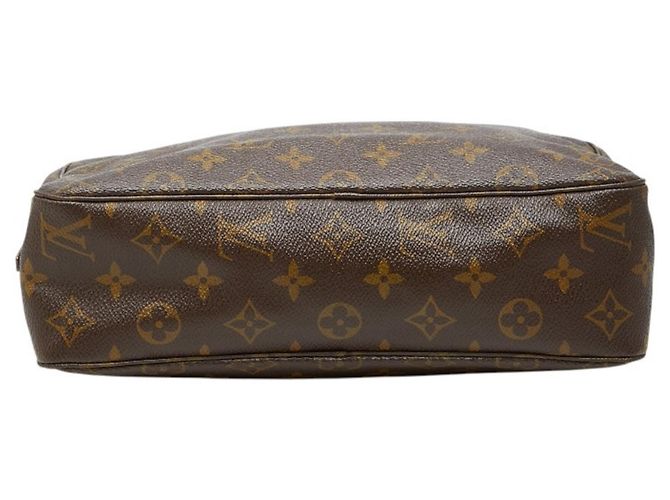Louis Vuitton Monogram Trousse Toilette 28 Clutch Marrone - vista 3