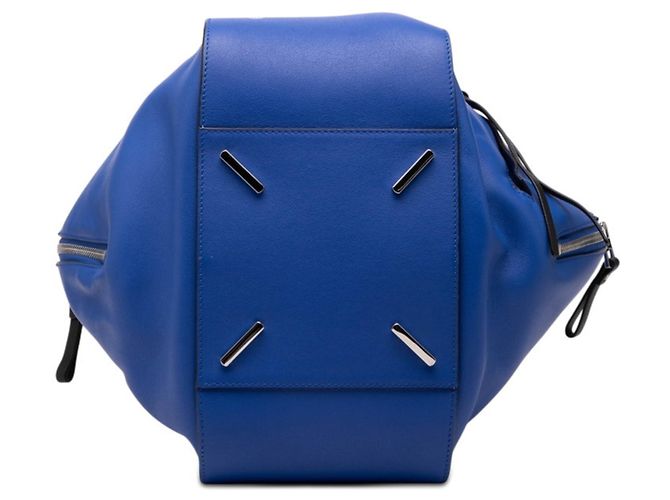 Borsa a mano piccola Loewe Anagram Hammock Blu - vista 3