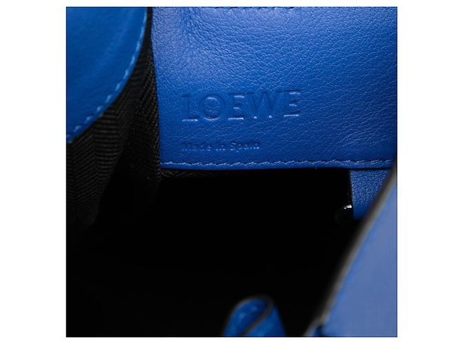 Borsa a mano piccola Loewe Anagram Hammock Blu - vista 5