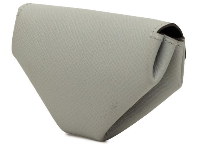 Monedero Le Vingt-Quatre Hermès en Gris Castaño - vista 2