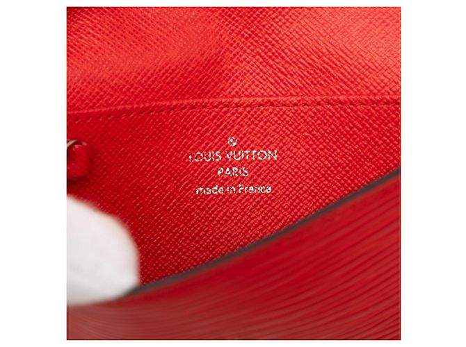 Louis Vuitton Epi Clefs Rabat Geldbörse/Münzbeutel Rot - Ansicht 7