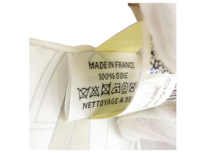 Silk In Hermès Foulard in seta Hermes Carre 90 MYSTERE AU 24 Multicolore Beige - vista 7