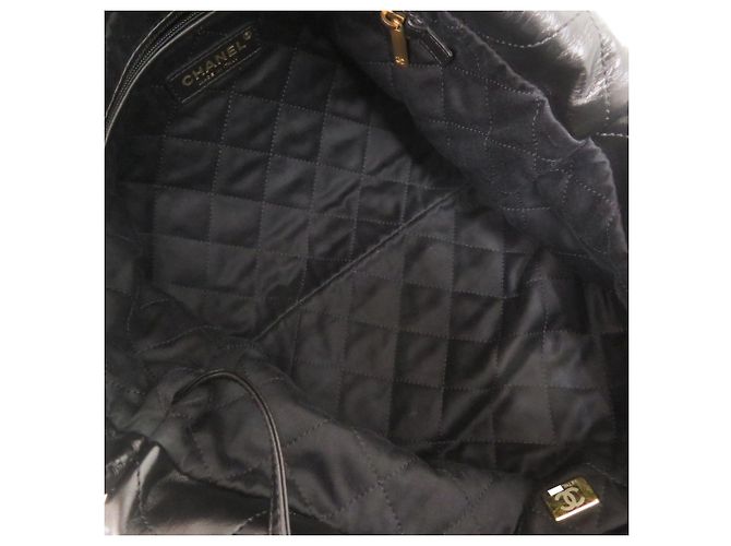 Chanel 22 Small Black Tote Bag - view 5