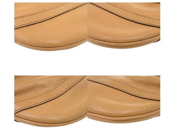 Borsa a tracolla Abbey in pelle camel Gucci Marrone Cammello - vista 4