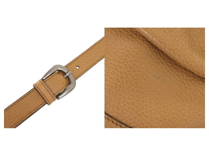 Borsa a tracolla Abbey in pelle camel Gucci Marrone Cammello - vista 8