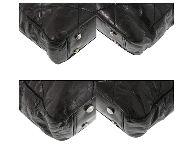 Borsa Chanel Matelassé Coco Mark Nero Rosa - vista 3