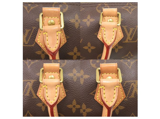 Borsa Louis Vuitton New Speedy 25 Monogram Marrone Monogramma - vista 8