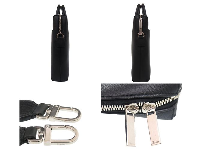 Cartier Must de Small Briefcase Nero - vista 12