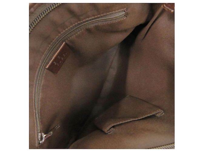 Borsa a tracolla Gucci GG Supreme marrone - vista 4
