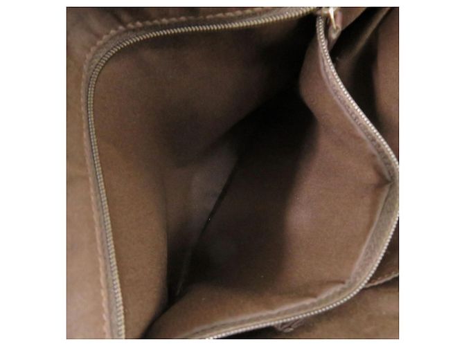 Borsa a tracolla Gucci GG Supreme marrone - vista 5