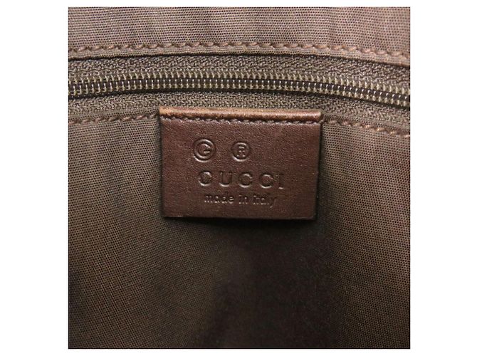 Borsa a tracolla Gucci GG Supreme marrone - vista 7