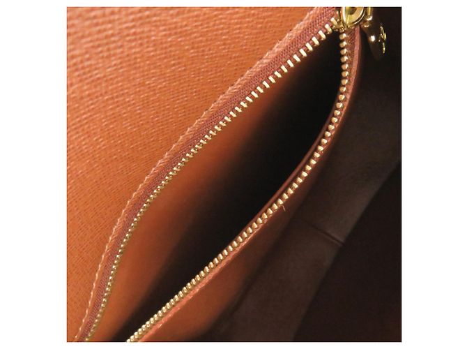 Borsa a Spalla Louis Vuitton Saint Cloud GM Monogram Marrone Monogramma - vista 6