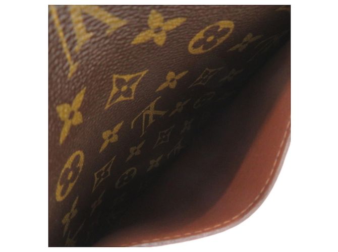 Borsa a Spalla Louis Vuitton Saint Cloud GM Monogram Marrone Monogramma - vista 7