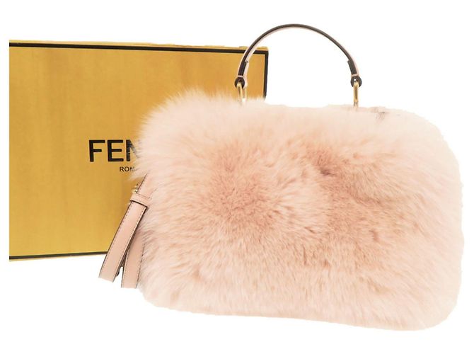 Bolsa Fendi Peekaboo Mini Rosa - vista 2
