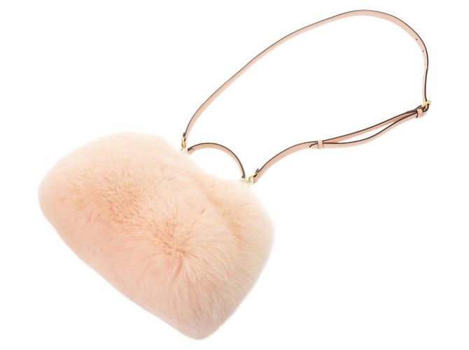 Bolsa Fendi Peekaboo Mini Rosa - vista 7