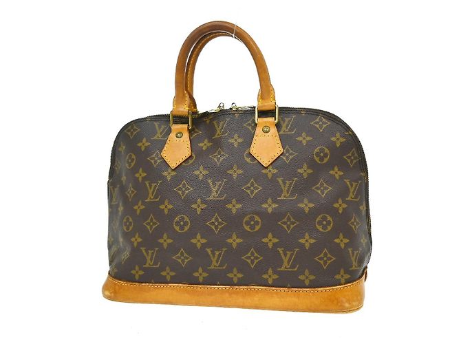 Louis Vuitton Alma Monogram Canvas PM Marrone - vista 2
