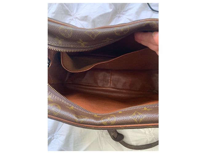Borsa a tracolla Louis Vuitton Nile Monogram Marrone - vista 14