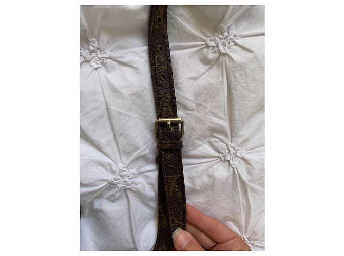 Borsa a tracolla Louis Vuitton Nile Monogram Marrone - vista 6