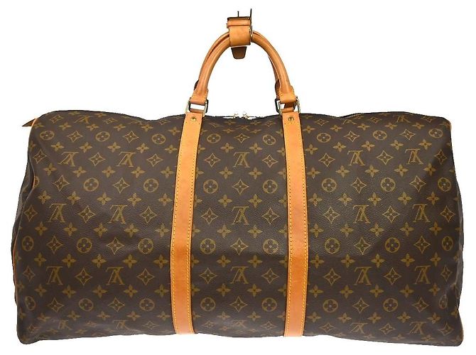 Louis Vuitton Keepall Monogram Canvas 60 Brown - view 2