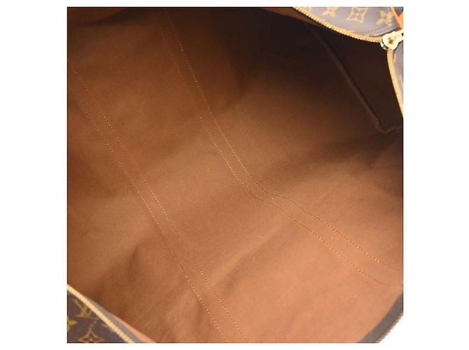 Louis Vuitton Keepall Monogram Canvas 60 Brown - view 3