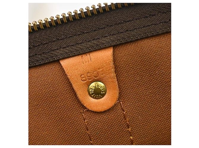 Louis Vuitton Keepall Monogram Canvas 60 Brown - view 5