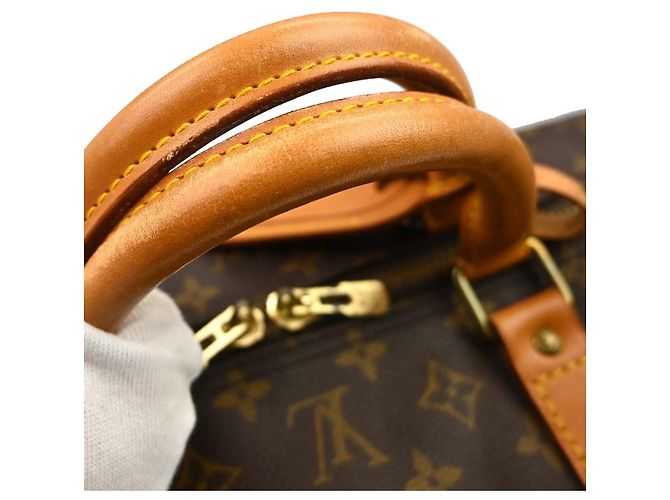 Louis Vuitton Keepall Monogram Canvas 60 Brown - view 6