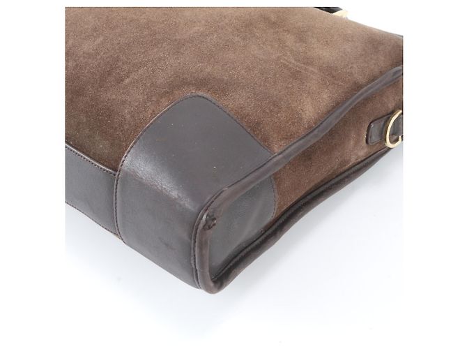 Sac à main Loewe Amazona en cuir suédé Sac fourre-tout Porte-documents - vue 4