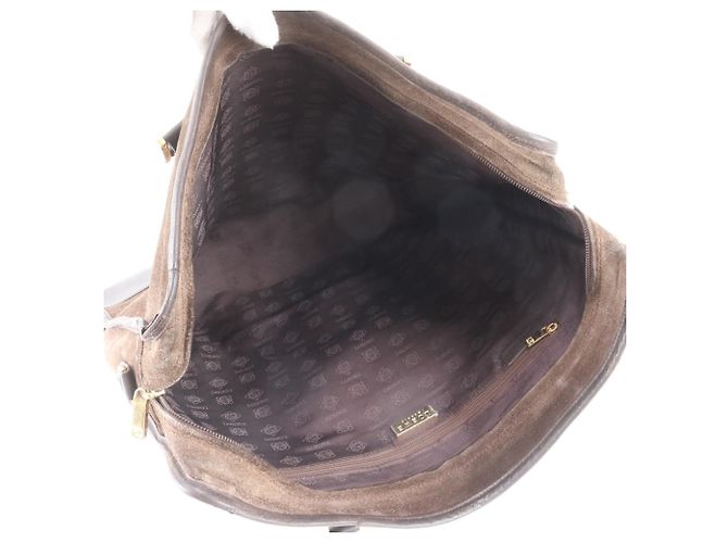 Sac à main Loewe Amazona en cuir suédé Sac fourre-tout Porte-documents - vue 7