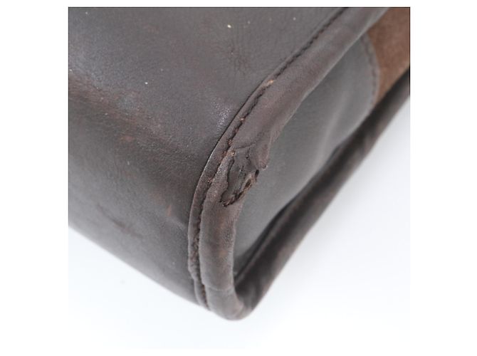 Sac à main Loewe Amazona en cuir suédé Sac fourre-tout Porte-documents - vue 8