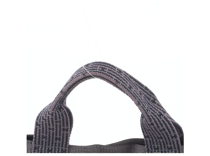 Hermès Borsa Tote Hermline MM Hermes Marrone Nero - vista 2