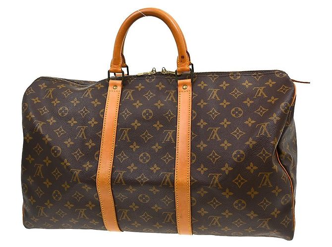 Louis Vuitton Keepall Monogram Canvas 50 Brown - view 2